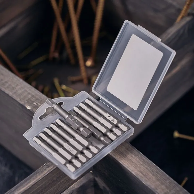 Бита шестигранная HEX-5х50 мм для шуруповерта ( упак 10шт) Kranz - Фото 2