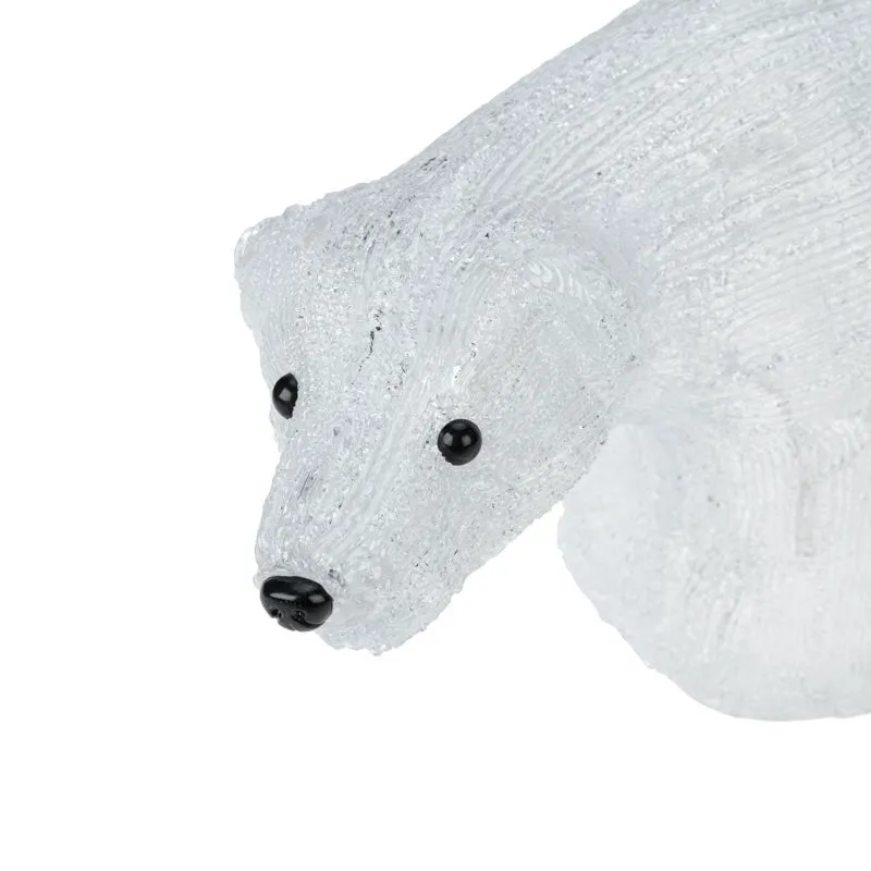 Акриловая светодиодная фигура Медведь 34,5х12х17 см, 4,5 В, 3 батарейки AA (не входят в комплект), 24 светодиода NEON-NIGHT - Фото 5