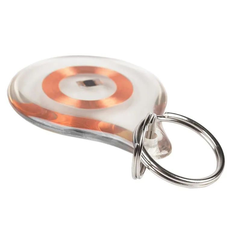 Электронный ключ (брелок прозрачный) 125 kHz формат Em-Marin - Фото 3