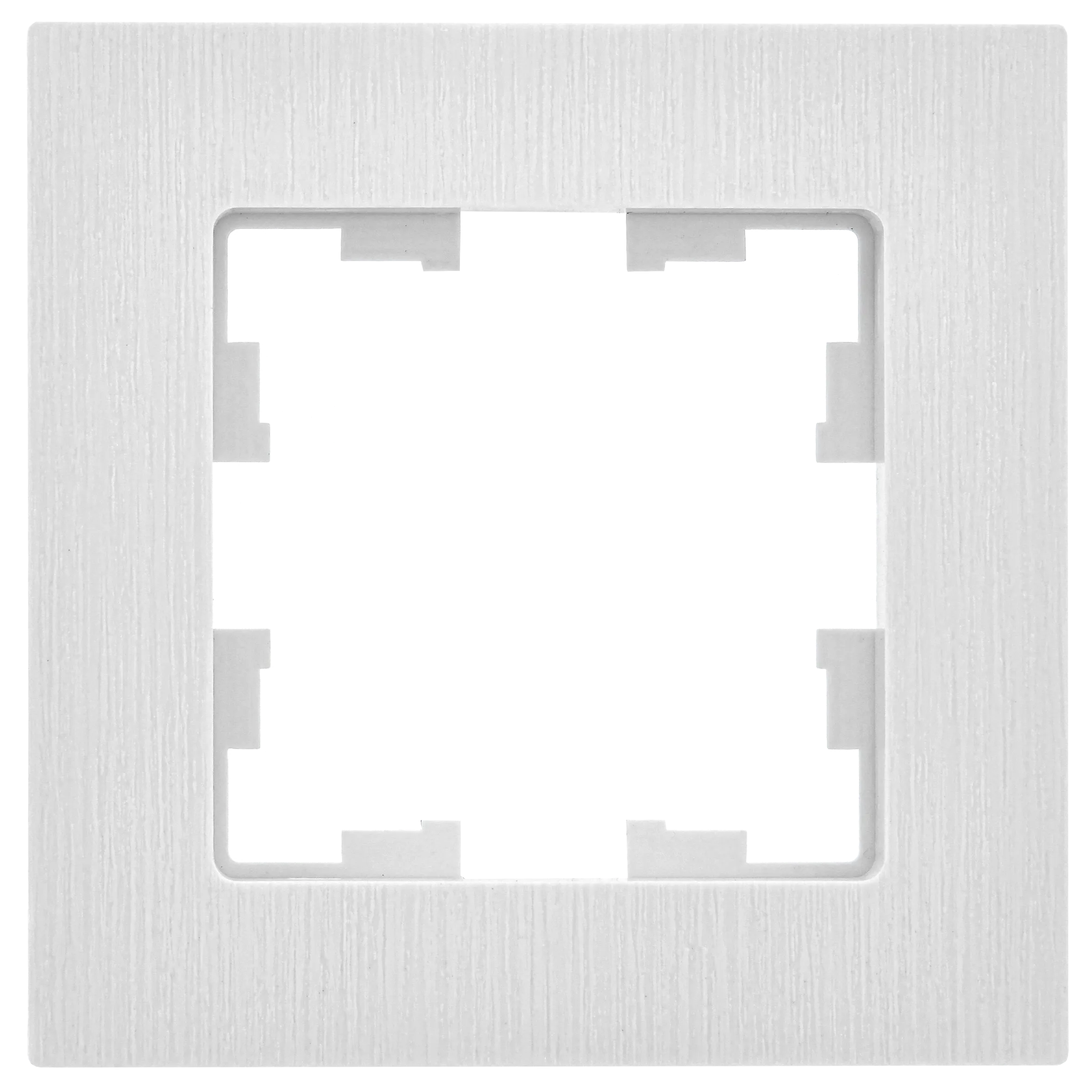 BRITE Рамка 1-местная РУ-1-Бр белый рифленый IEK - Фото 4