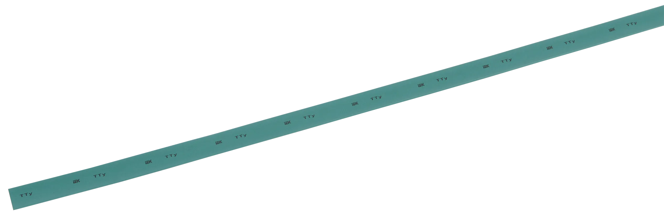Трубка термоусадочная ТТУ нг-LS 2/1 зеленая (1м) IEK UDRS-D2-1-K06