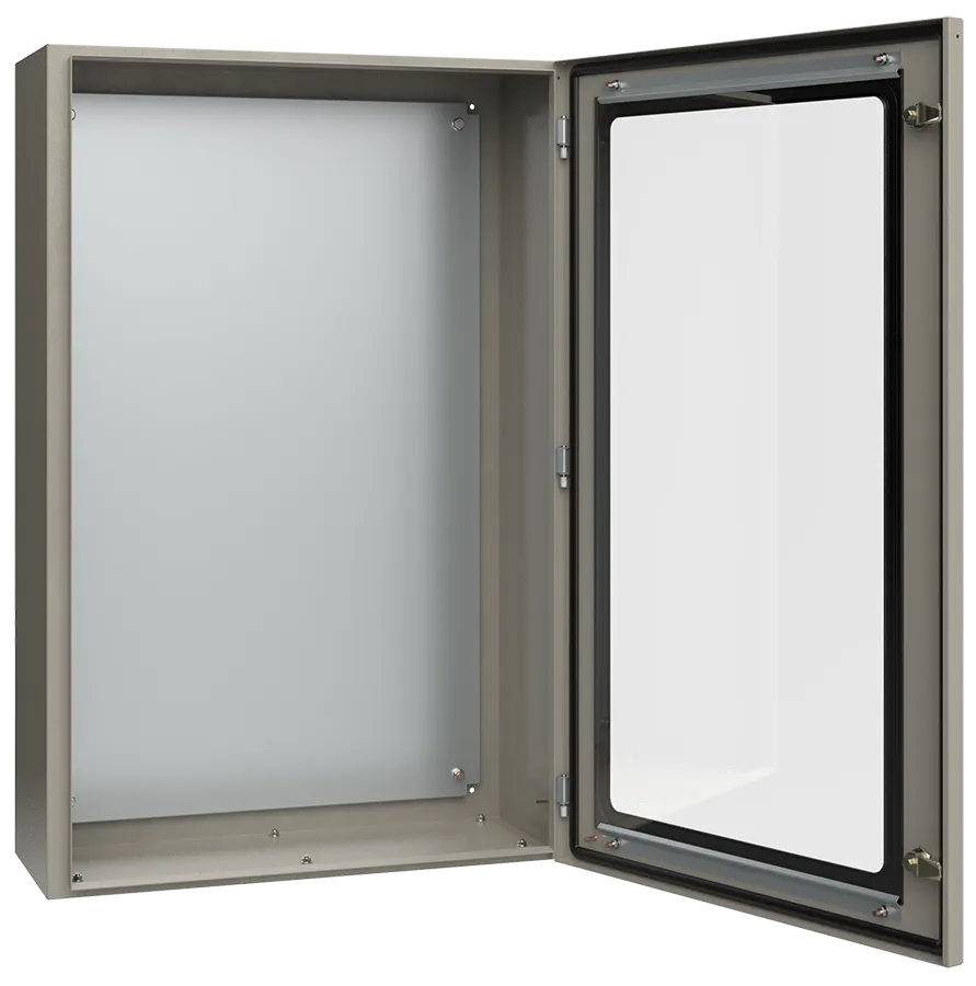 Корпус металлический ЩМП-5-0 (1000х650х285мм) У2 IP54 прозрачная дверь IEK