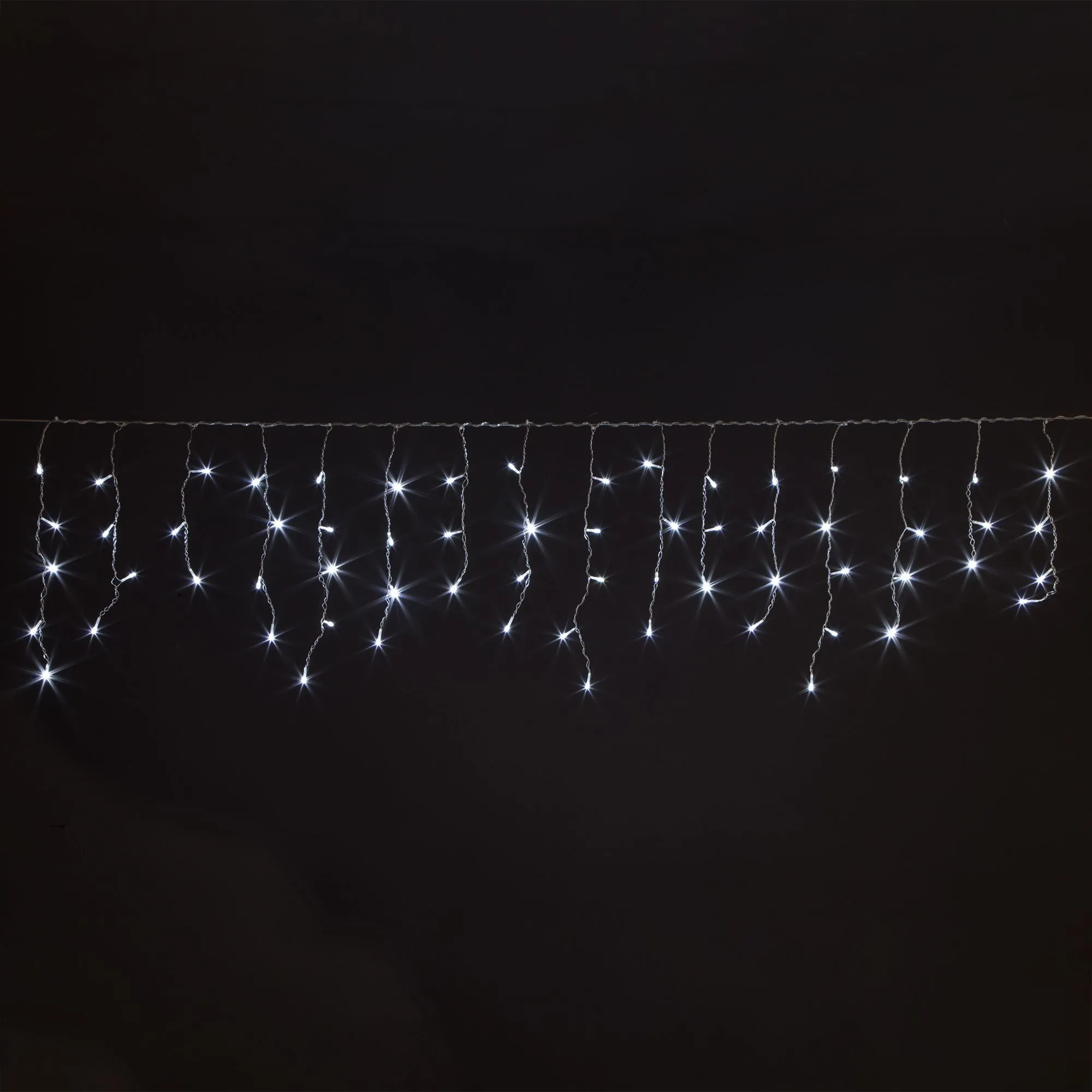 Праздничная гирлянда бахрома белый 1,8*0,5м IP20 100-001 Elektrostandard Eurosvet - Фото 2