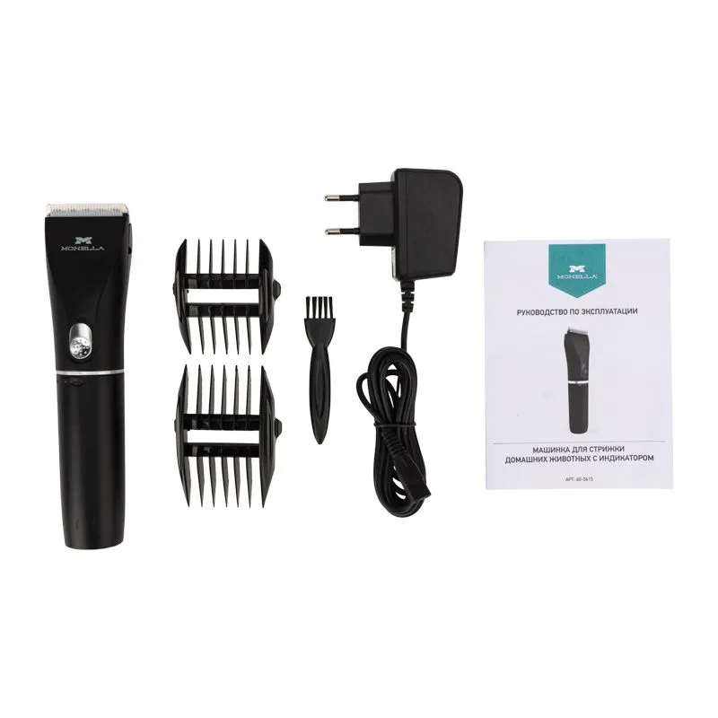 Машинка для стрижки домашних животных с индикатором 3,7 В - Фото 2