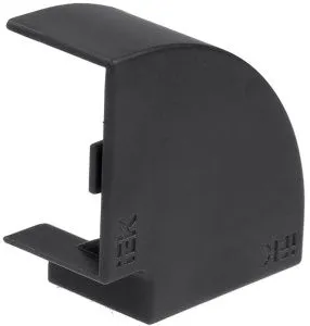 ELECOR Поворот 90град КМП 25х16 черный (4шт/компл) IEK EL-KK10D-P-025-016-K02