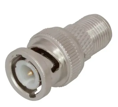 Переход штекер BNC - гнездо F REXANT 05-3201