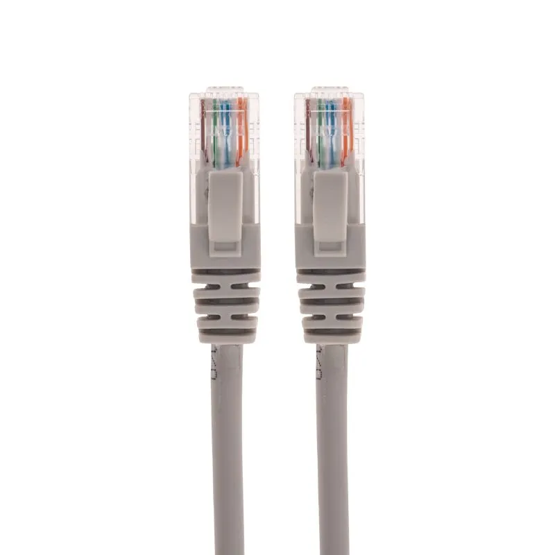 Патч-корд U/UTP, CAT 5e, RJ45-RJ45, 26AWG, LSZH, серый, 3м REXANT - Фото 2