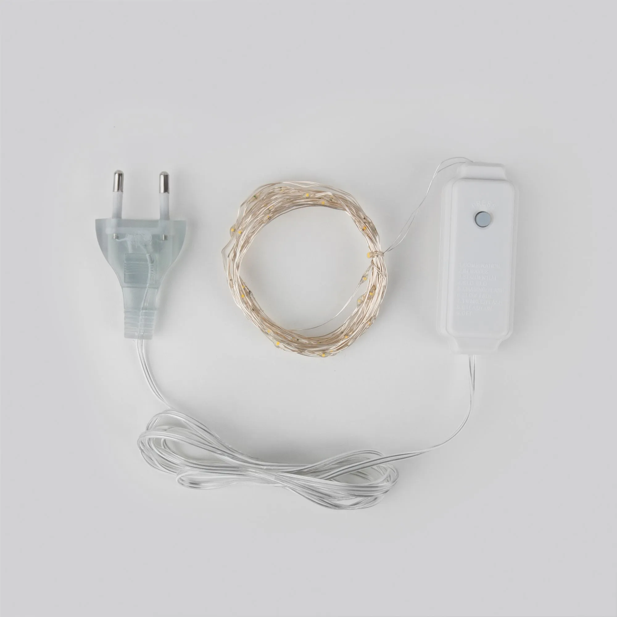 Гирлянда нить "Роса" теплый белый 5м IP20 400-007 Elektrostandard Eurosvet - Фото 5