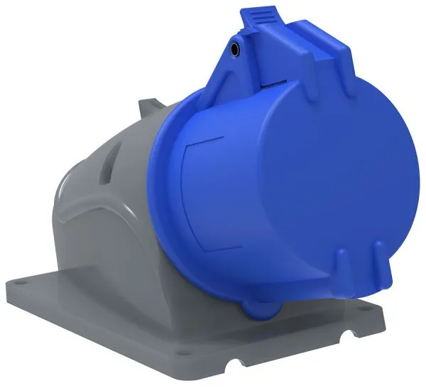 MAGNUM Розетка стационарная ССИ-123 32А-6ч/200-250В 2P+PE IP44 IEK PSN11-032-3