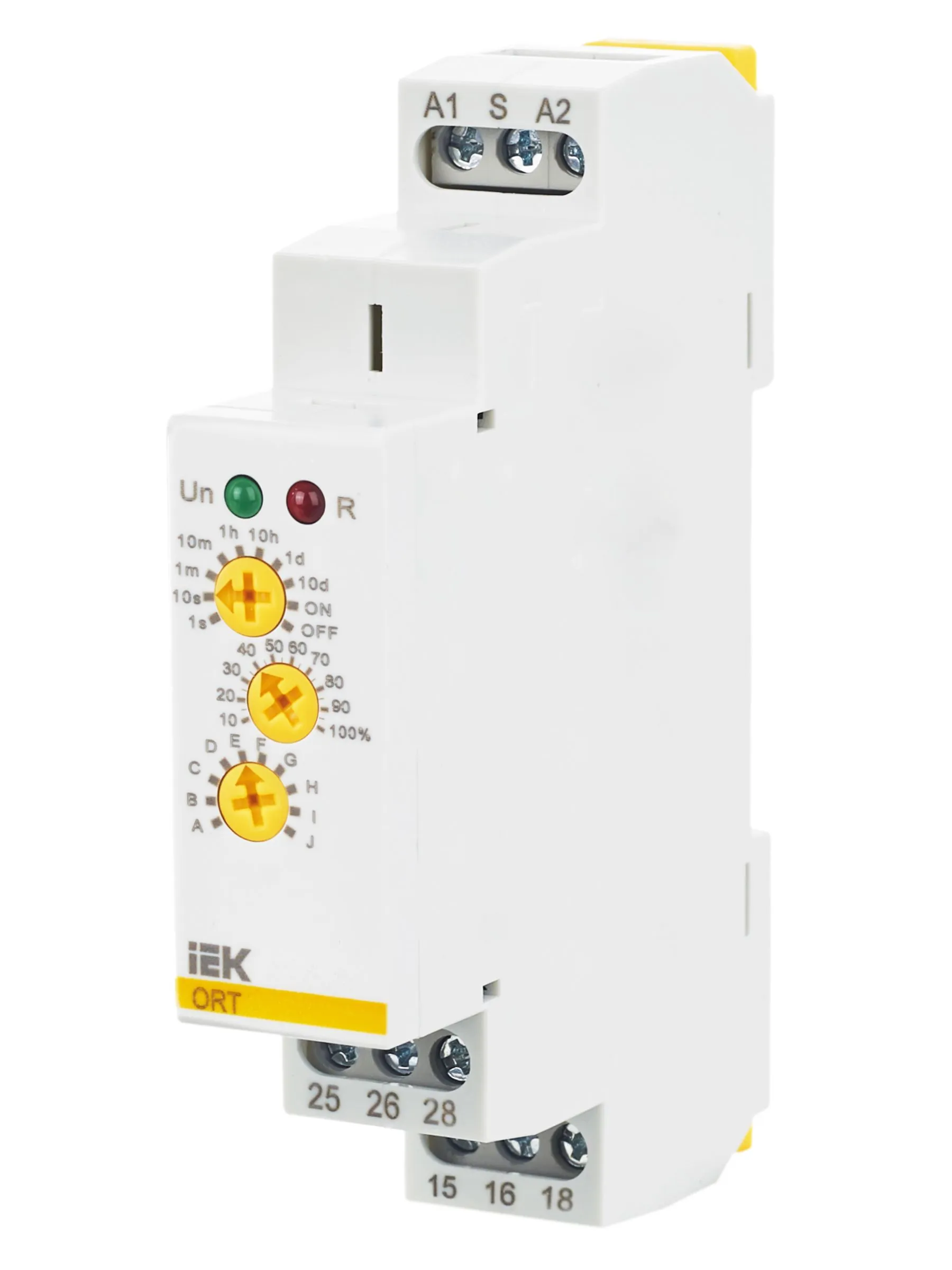 Реле времени ORT многофункциональное 2 контакта 12-240В AC/DC IEK - Фото 11