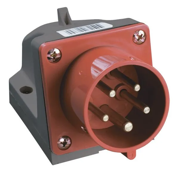 Вилка стационарная ССИ-515 3Р+РЕ+N 16А 380-415В IP44 IEK PSR52-016-5