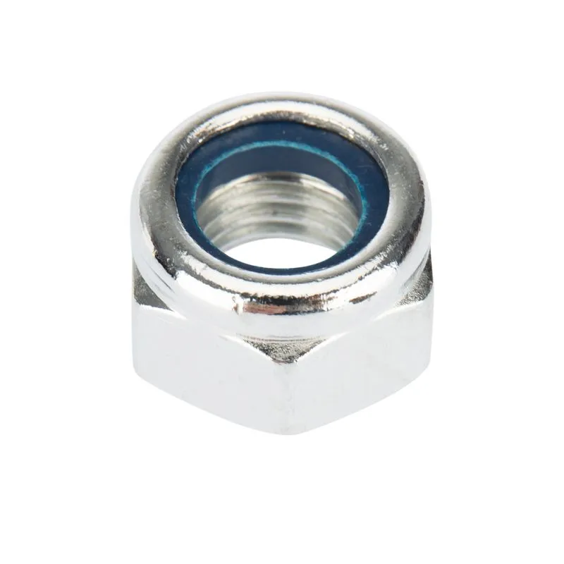 Гайка самоконтрящаяся DIN 985, с нейлоновым кольцом, M12 короб (25 шт/уп) KRANZ