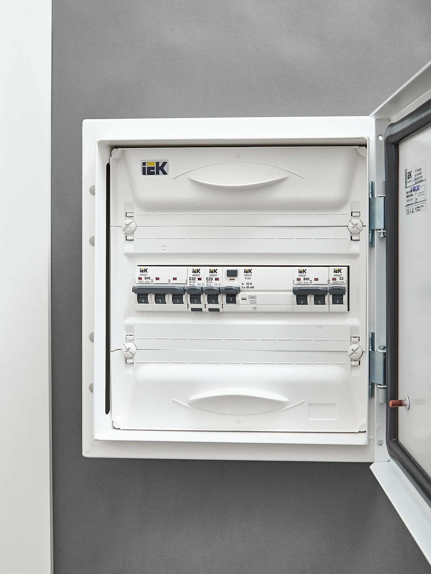 ARMAT Выключатель дифференциального тока R10N 4P 25А 30мА тип A IEK - Фото 3