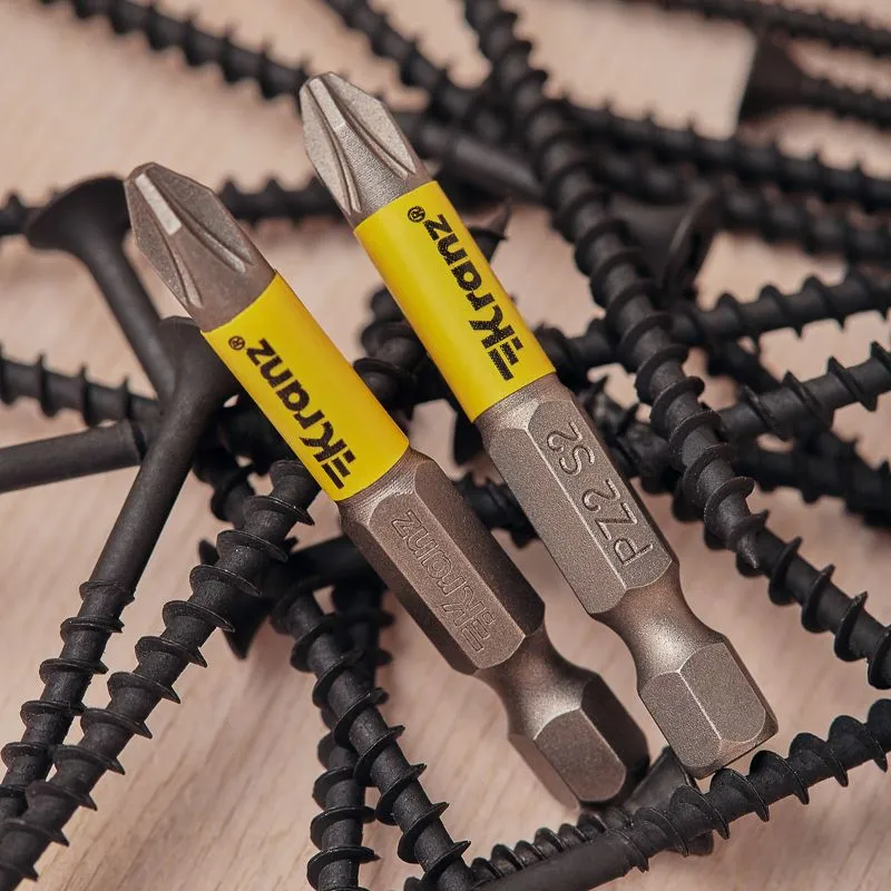 Бита для шуруповерта PZ2х50 мм (2 шт./уп.) Kranz - Фото 2