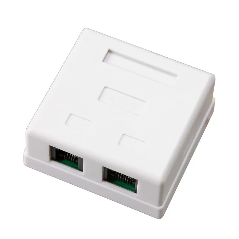 Розетка телефонная + сетевая LAN, на стену, (гнездо 8Р8С (RJ-45) + гнездо 6Р4С (RJ-11)) REXANT - Фото 5