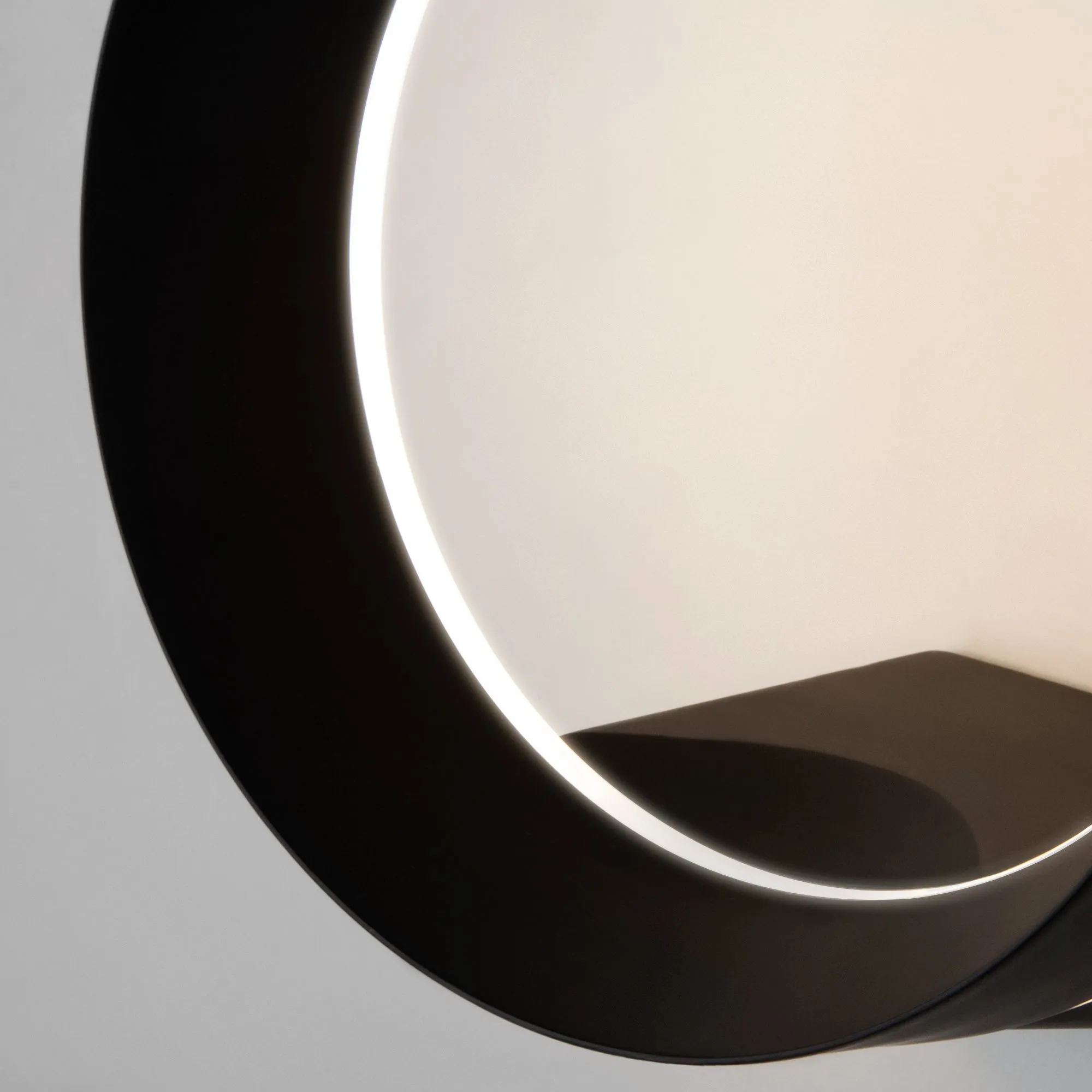 Светильник светодиодный уличный настенный Ring IP54 1710 TECHNO LED черный Elektrostandard - Фото 4