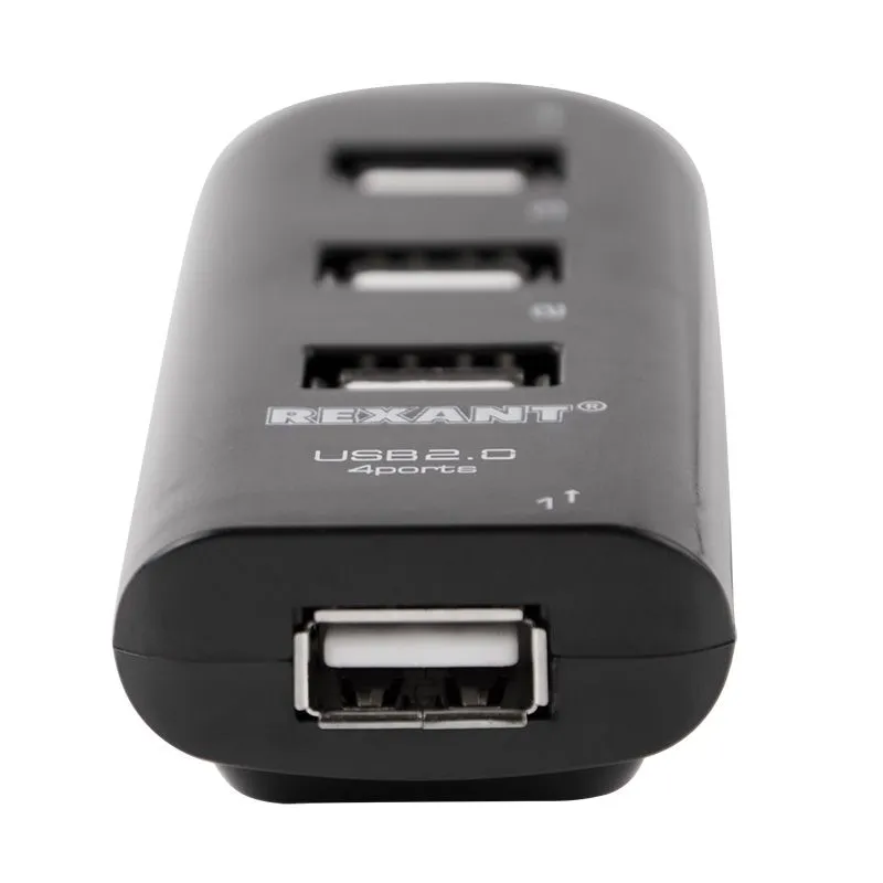 Разветвитель USB 2.0 на 4 порта REXANT - Фото 3