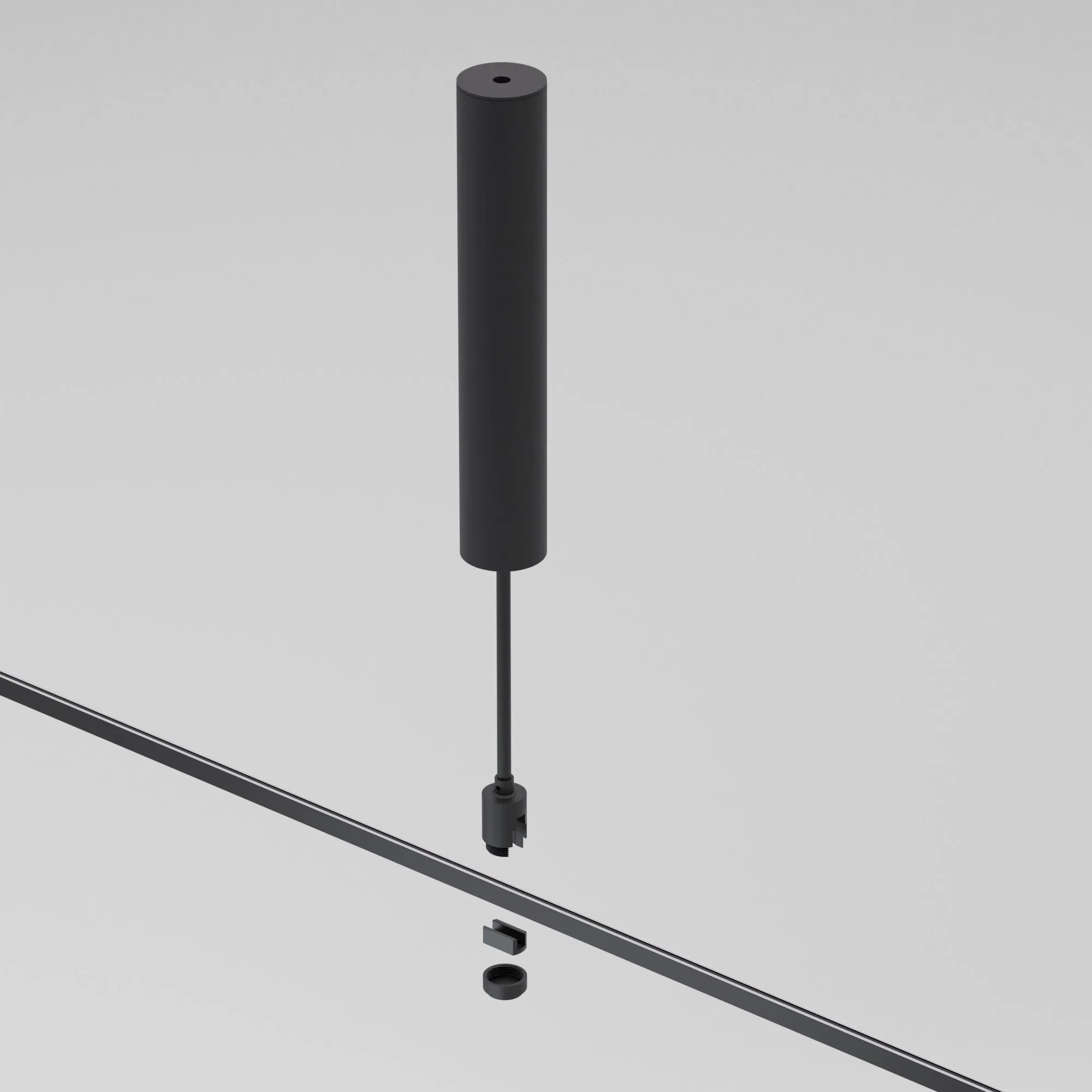 Esthetic Magnetic Декоративная стойка с вводом питания (с местом под трансформатор) h545mm MEDIUM 85 - Фото 10