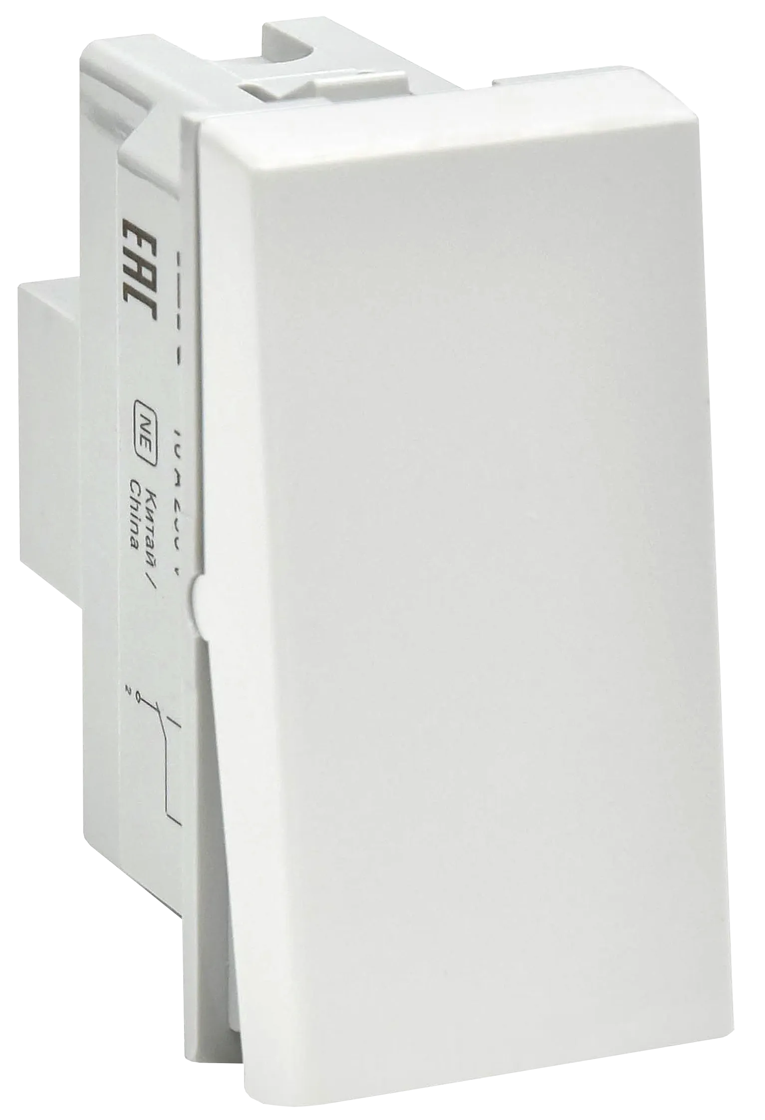 PRIMER ВК4-11-00-П Выключатель проходной одноклавишный (1 модуль) белый IEK