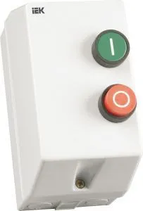 Контактор КМИ10960 9А в оболочке 380В/АС3 IP54 IEK KKM16-009-380-00
