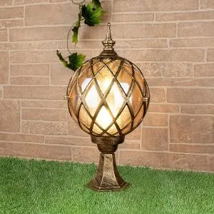 Светильник ландшафтный IP44 Sirius S черное золото Elektrostandard a025303