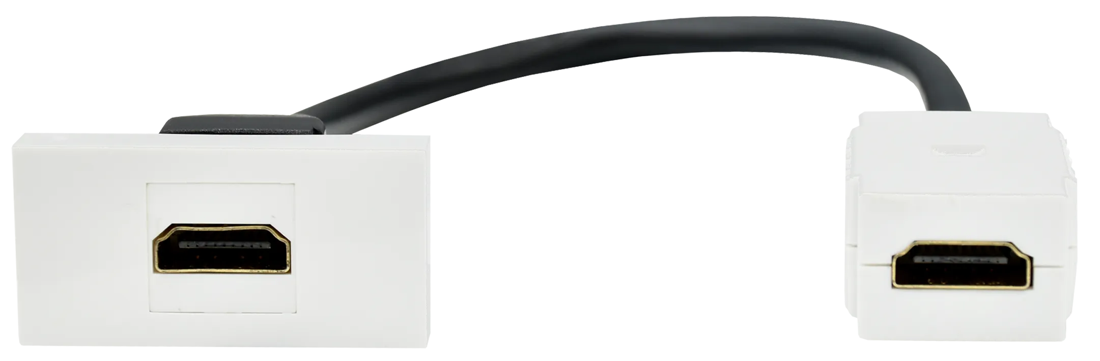 PRIMER РКМ-10-00-П Розетка HDMI M/M (1 модуль) белая IEK PR-KK40D-RH-0-1-K01