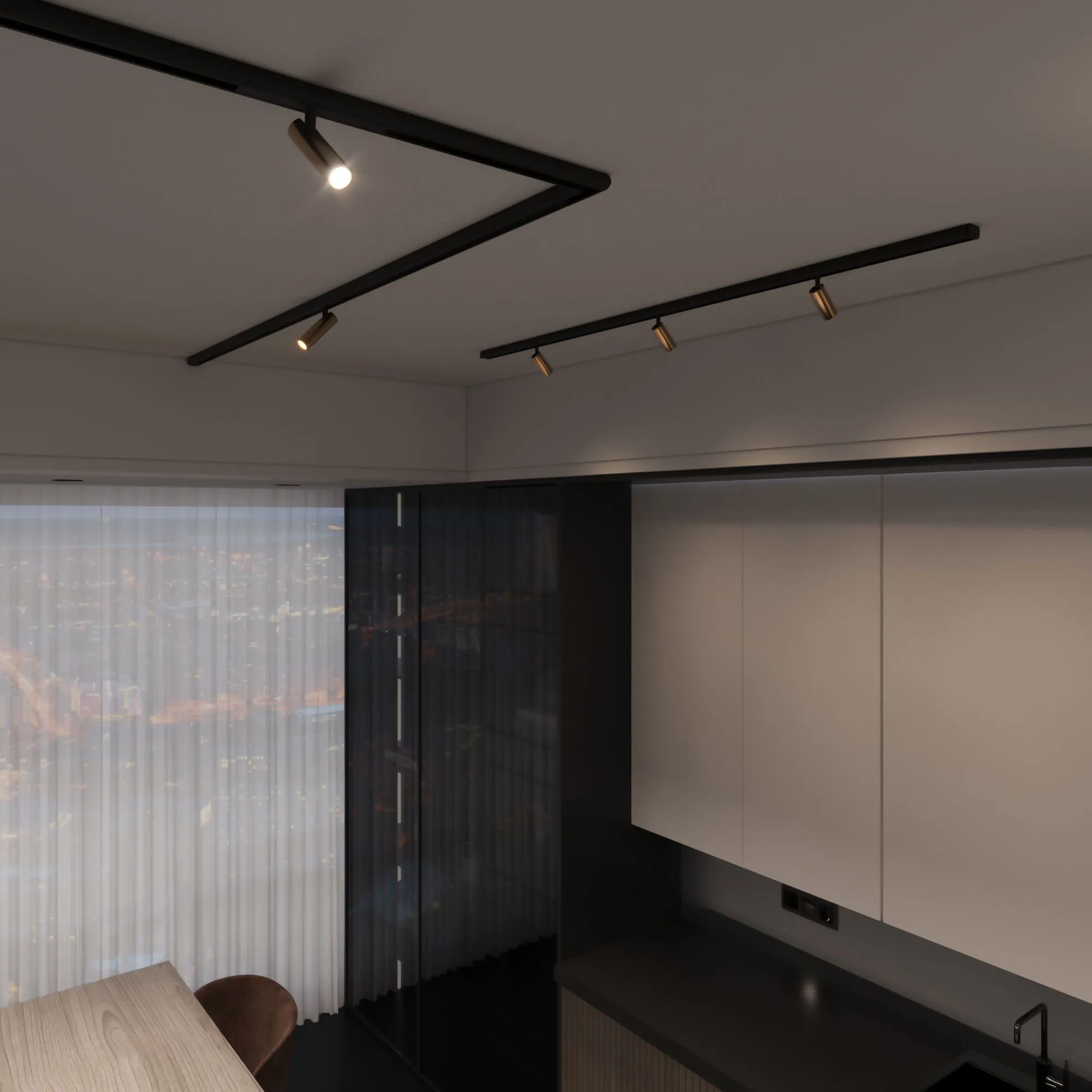 Slim Magnetic Заглушка для шинопровода Round (черный) (2шт) 85134/00 Elektrostandard - Фото 3