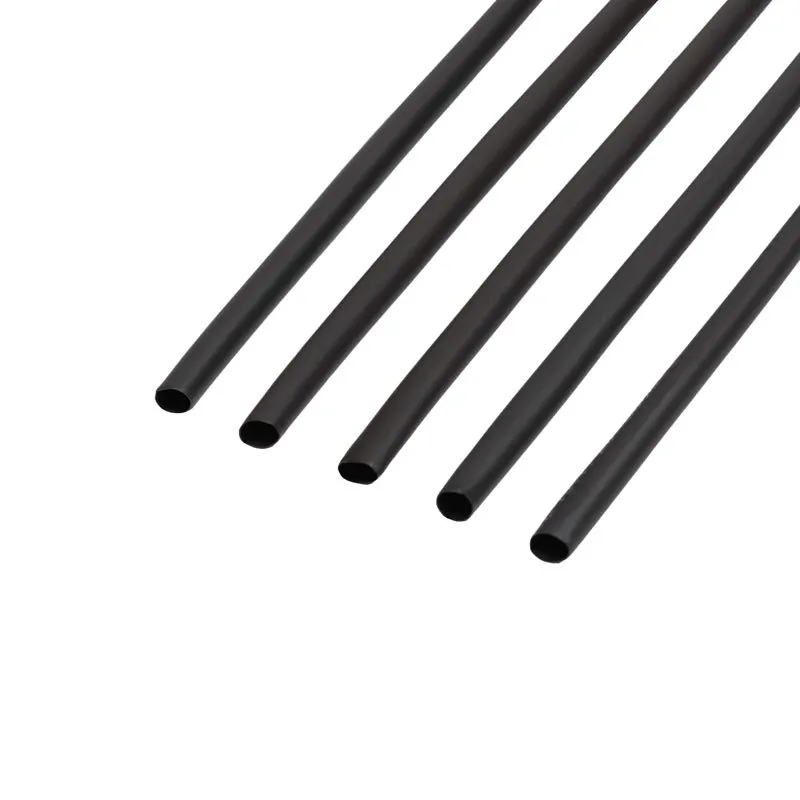 Трубка термоусаживаемая ТУТ нг 6,0/3,0мм, черная, упаковка 50 шт. по 1м REXANT - Фото 3