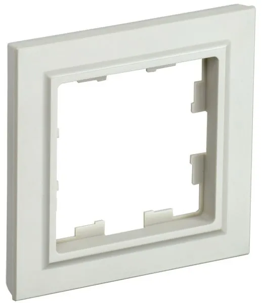 BRITE Рамка 1-местная РУ-1-БрКр бежевый IEK BR-M12-K10