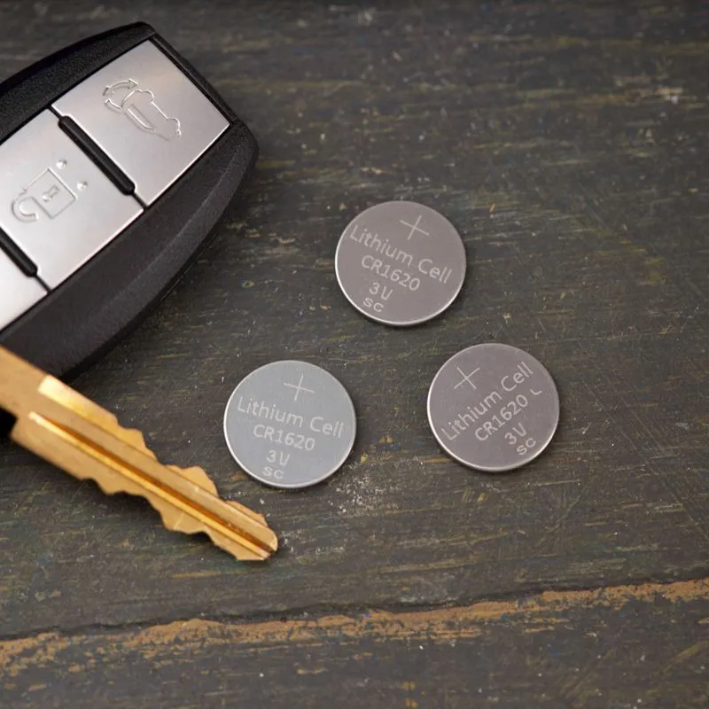 Батарейка литиевая CR1620, 3В, 5 шт, блистер REXANT - Фото 2