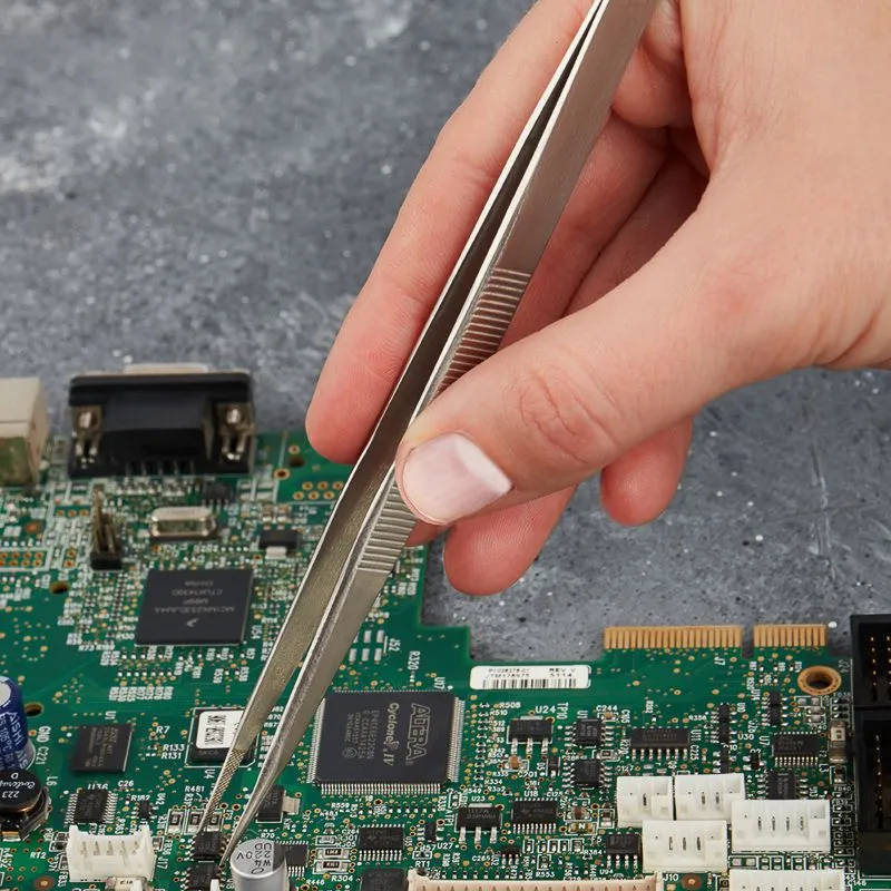 Пинцет прямой 160мм (блистер) REXANT - Фото 2