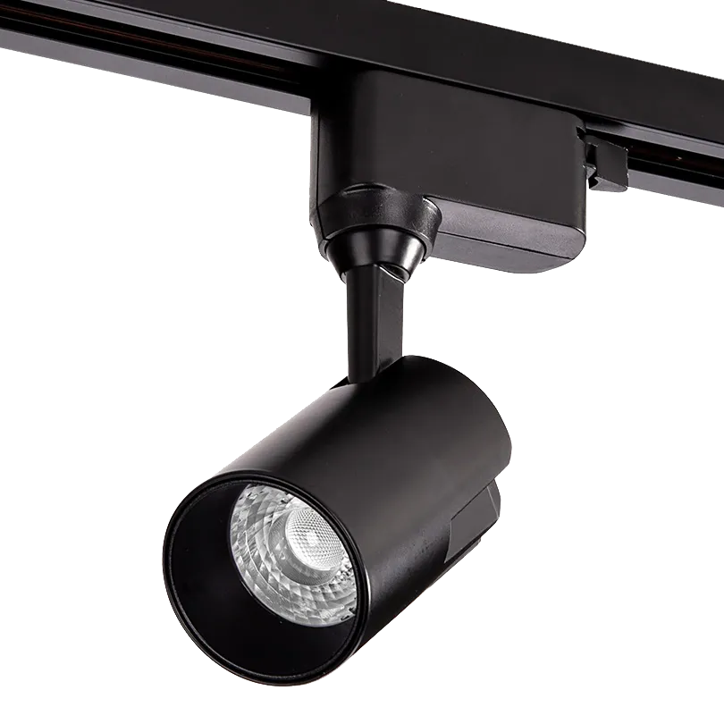 Светильник светодиодный трековый 15Вт 4000К 1200лм черный WOLTA