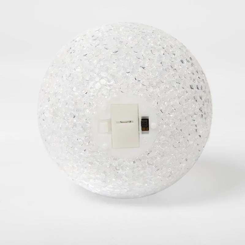 Фигура светодиодная Снежок, RGB, 10 см - Фото 4