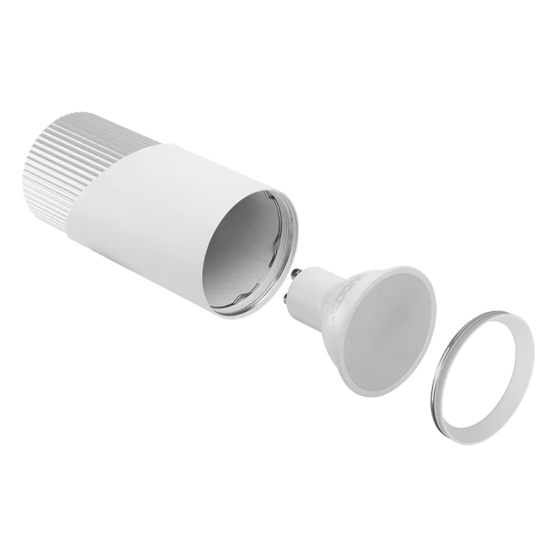 Накладной светильник WOLTA WSL-GU10/06WCH IP20 под лампу GU10 Белый/хром DOLCE D55x110 1/100 - Фото 4