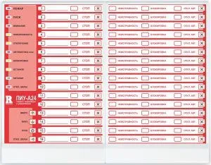ПИУ-А24А; Панель индикации и управления автоматикой ROV44