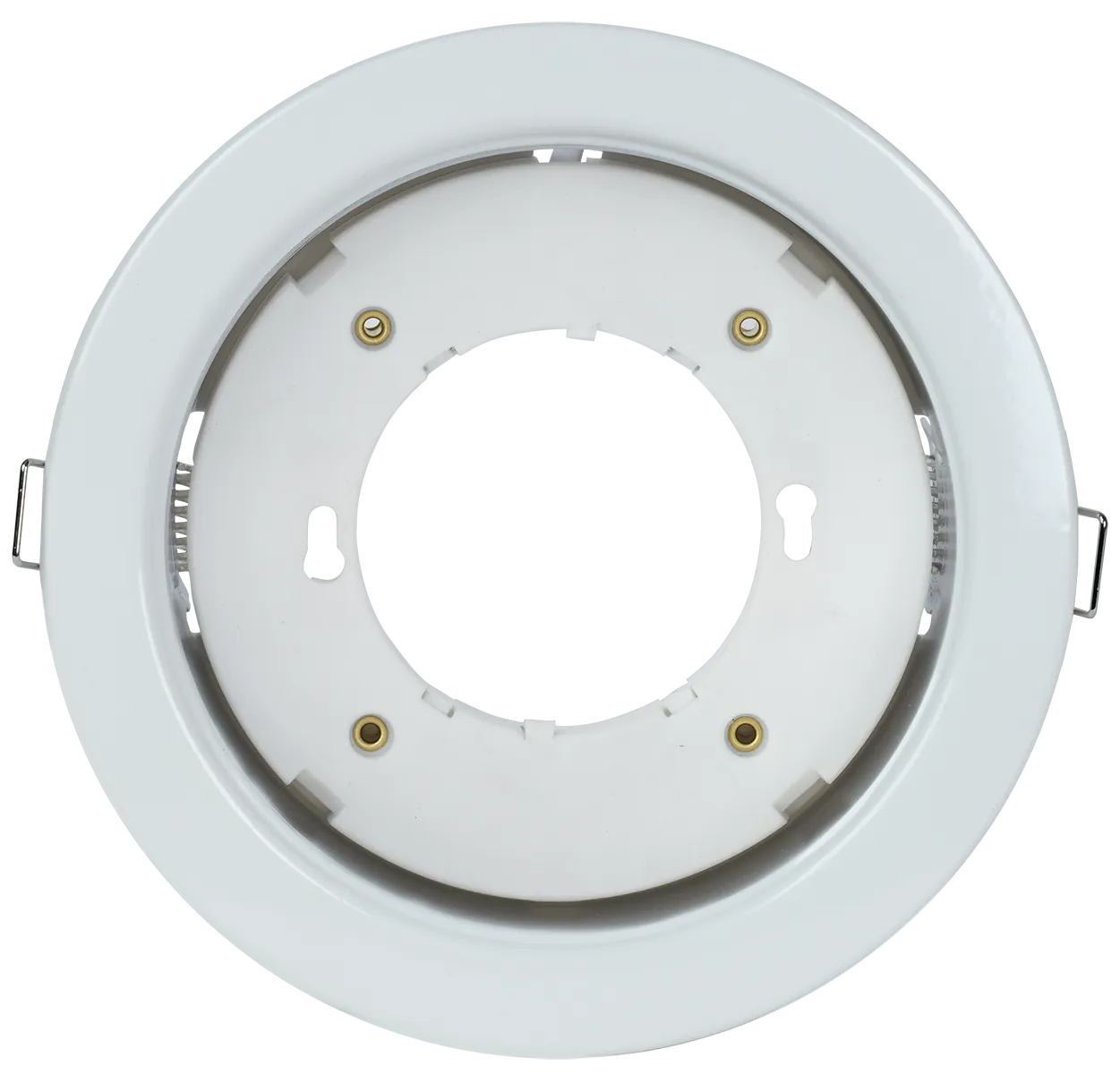 LIGHTING Светильник 4115 встраиваемый под лампу GX70 белый IEK LUVB0-GX70-1-K01