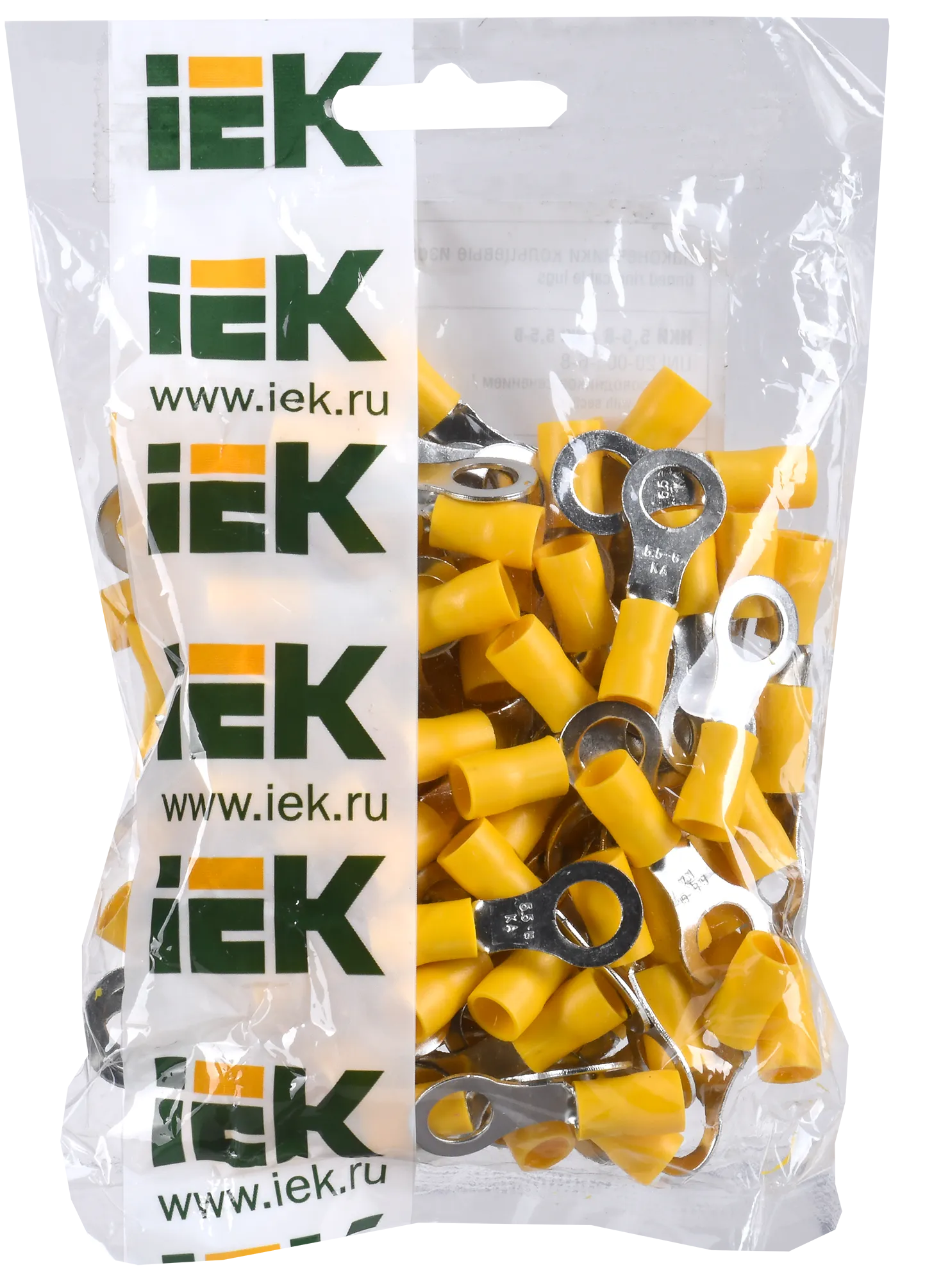 Наконечник НКИ 5,5-8 кольцо 4-6мм (100шт/упак) IEK - Фото 2