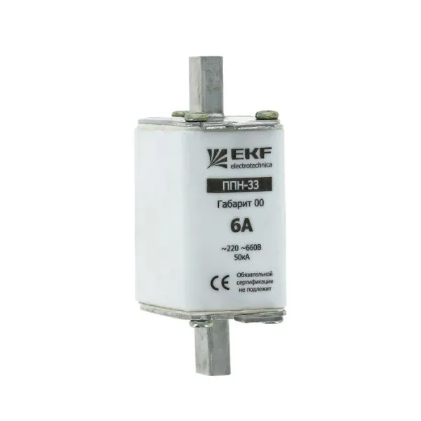 Плавкая вставка ППН-33 160/10А габарит 00 EKF