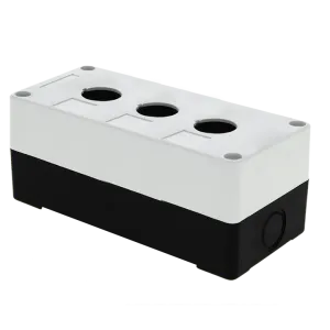 КП103 пластиковый 3 кнопки белый EKF cpb-103-w