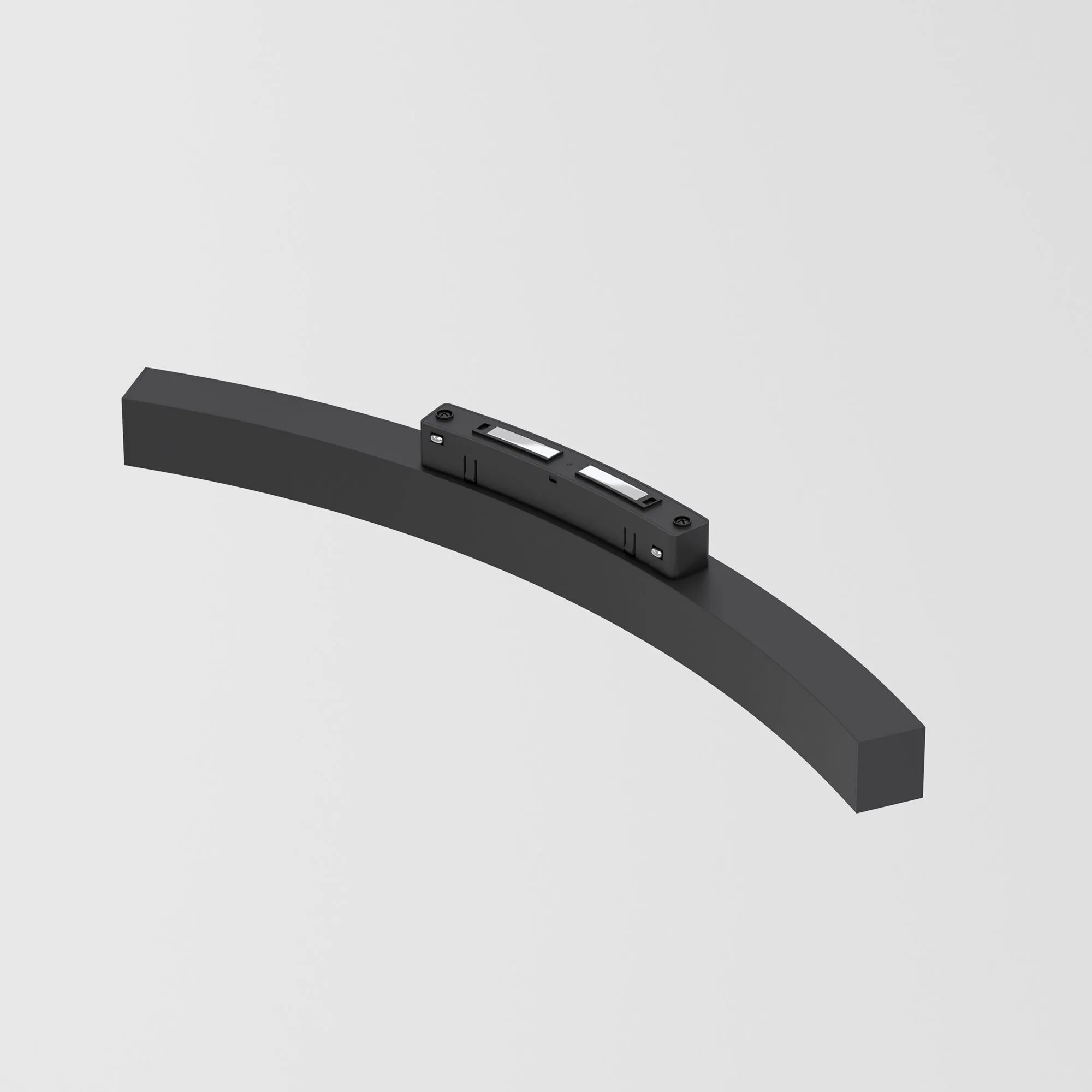 Slim Magnetic Трековый светильник для радиусного шинопровода 16W 4200K Planar чёрный Ø 800мм - Фото 2