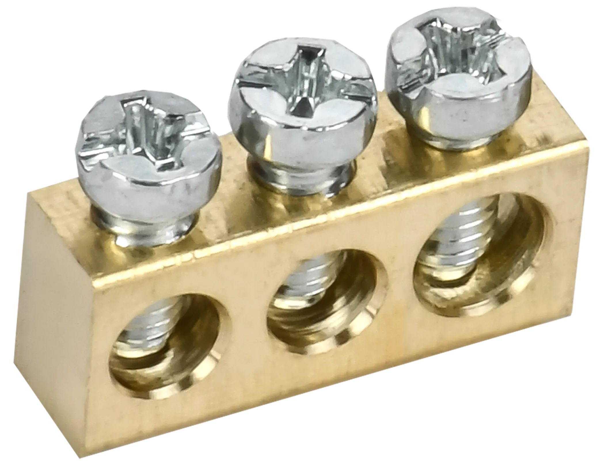 TEKFOR Шина нулевая сечение 6х9 3 отверстия IEK