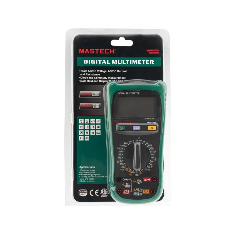 Измеритель емкости и индуктивности (RLC-метр) MS8360E MASTECH - Фото 3