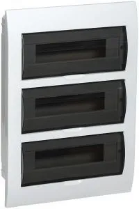 KREPTA 3 Корпус пластиковый ЩРВ-Пк-45 IP41 белый IEK MKP12-V-04-45-41