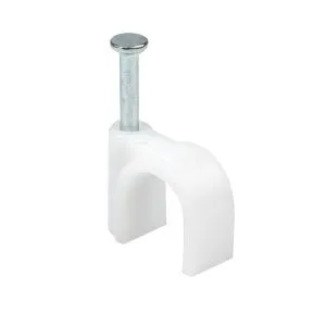 Скоба крепежная круглая (10мм.) (50шт.) EKF plcn-sr-10