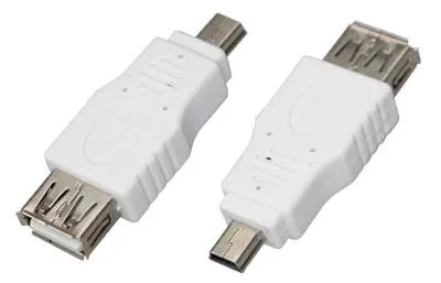 Переходник гнездо USB-A (Female)-штекер miniUSB (Male) REXANT 18-1175