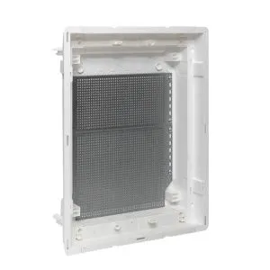 Основание слаботочного щита "Nova" (с монт. платой) 2 габарит IP40 EKF nv-mbase-2