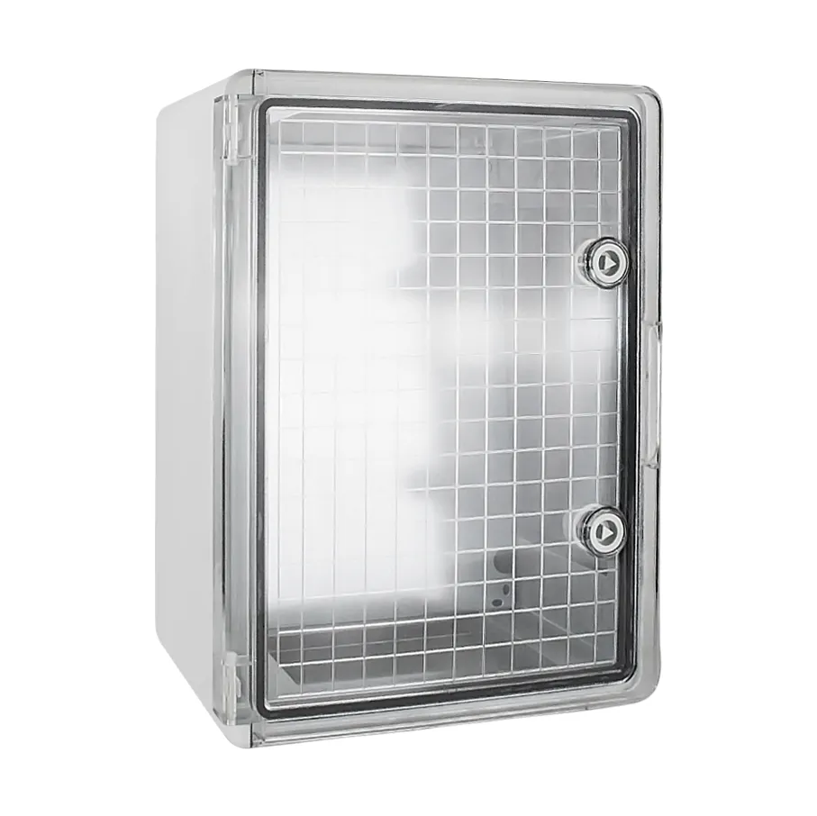 Корпус пластиковый ЩМПп 350х250х150мм прозрачная дверь IP65 DEKRON - Фото 2