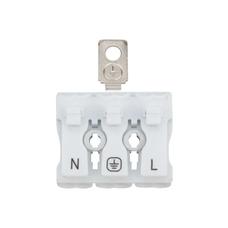 Клемма пружинная соединительная КСП 3-полюсная с заземлением и с монтажными ножками (100 шт./уп.) REXANT - Фото 5