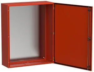 TITAN 5 Корпус металлический ЩМП-100.80.30 УХЛ1 IP66 RAL3020 красный IEK TI5-13-N-100-080-030-66