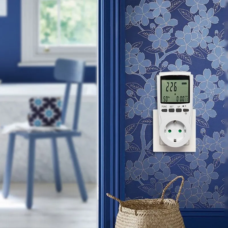 Ваттметр с подсветкой RX-11 вертикальный 2х тарифный 16А REXANT - Фото 2